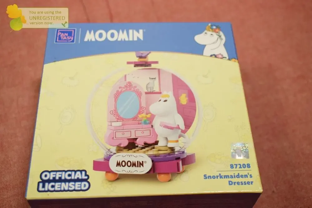 Pantasy Moomin Snorkmaiden's Dresser Brick Block Set 87208 -